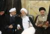 مراسم ترحیم والده رییس جمهور در مسجد اعظم قم 
